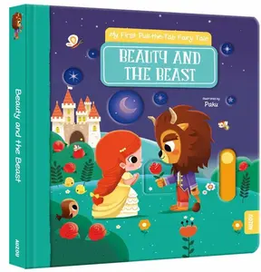 My First Pull-the-Tab Fairy Tale: Beauty and the Best - Auzou Publishing