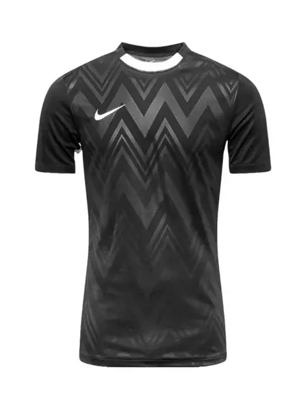 NIKE Funkčné tričko  čierna / biela