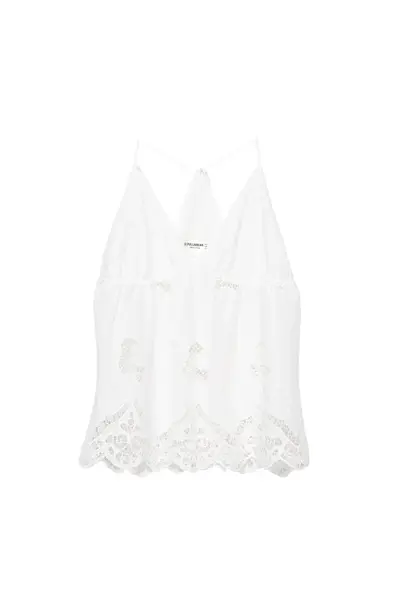 Pull&Bear Top  biela