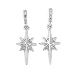 Rack Plating Brass Cubic Zirconia Pendants