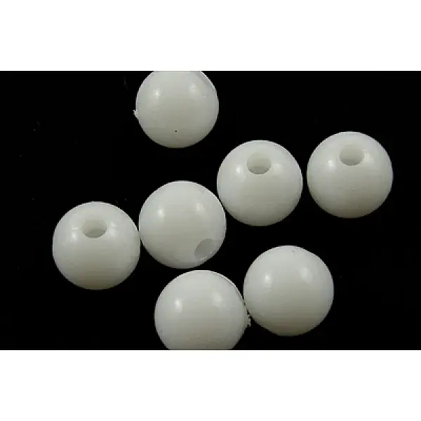 Opaque Acrylic Beads