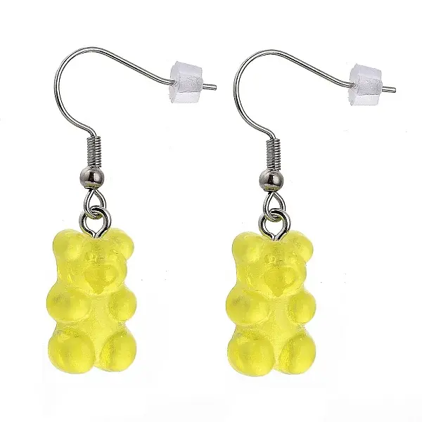 Resin Dangle Earrings