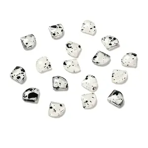 Spot Pattern Resin Cabochons