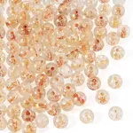 100Pcs Crackle Transparent Glass Beads