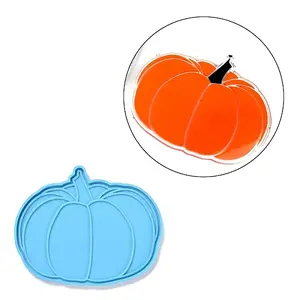 DIY Pumpkin-shaped Silicone Coaster Molds