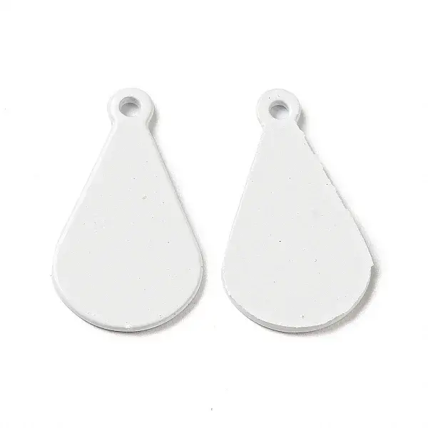 Spray Painted 201 Stainless Steel Pendants