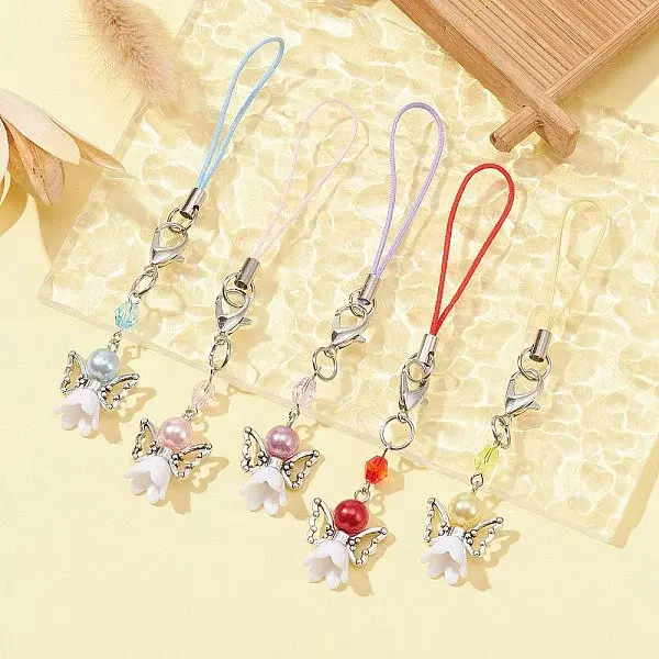 Acrylic Beaded Mobile Straps