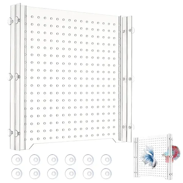 Square Acrylic Fish Tank Partition