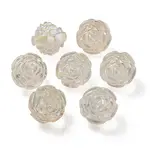 UV Plating Rainbow Iridescent Acrylic Beads