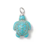 Dyed Synthetic Turquoise Pendants