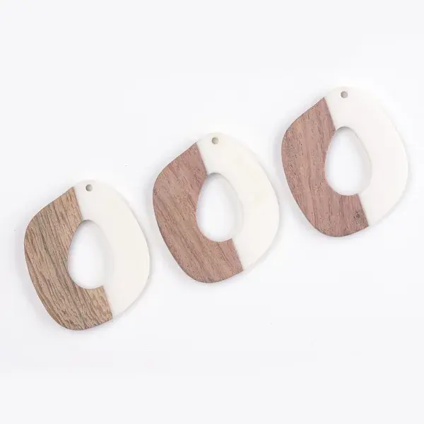 Resin & Wood Pendants