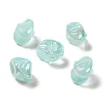UV Plating Rainbow Iridescent Acrylic Beads
