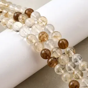 Watermelon Stone Glass Beads Strands