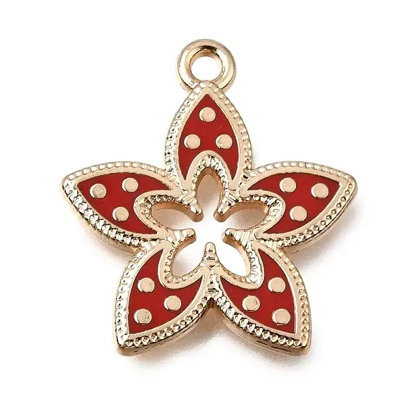 Alloy with Enamel Pendants