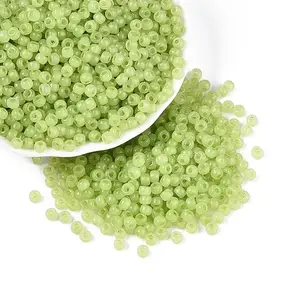 6/0 Transparent Inside Colours Glass Seed Beads