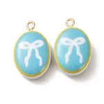 Printed Alloy with Acrylic Pendants
