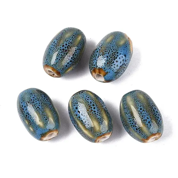 Vintage Handmade Porcelain Beads