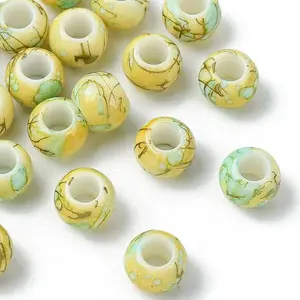 20Pcs Acrylic European Beads