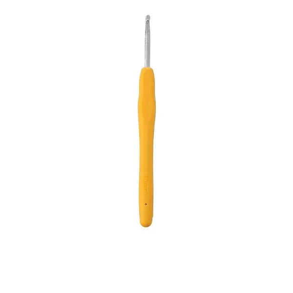 TPR Handle Aluminum Crochet Hook Needles