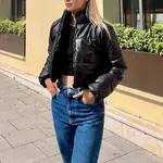 Dámska bunda Trend Alaçatı Stili