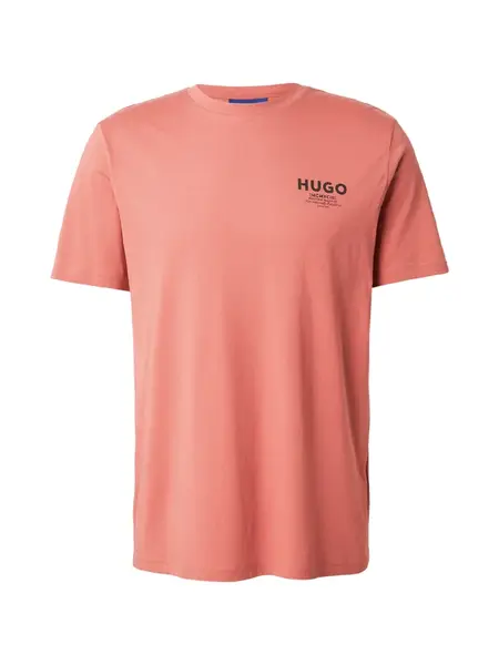 HUGO Tričko 'Nesptee'  červená