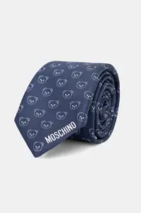 Moschino kravata pánská hedvábná