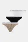 Calvin Klein Underwear kalhotky dámské bavlněné s elastanem 3-pack