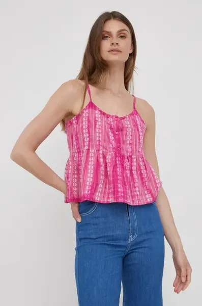 Bavlnená blúzka Pepe Jeans Pam