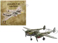 Lockheed P-38 Lightning Fighter Aircraft "Haleakala II 80th FG 459th FS Twin Dragons" (1944) United States Army Air Forces 1/72 Diecast Model by Mili