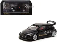 Toyota Pandem GR Yaris RHD (Right Hand Drive) Black "Road64" Series 1/64 Diecast Model Car by Tarmac Works