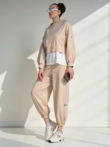 Resti Women's cotton set with a shirt insert