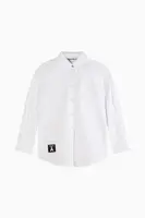 Dětská bavlněná košile Patrizia Pepe A095