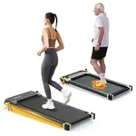 Akluer 520 Dual-Sided Under Desk Treadmill with Shiatsu Foot Massager Walking Pad with Incline 2.5HP Quiet Motor LED Display