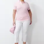 Trendyol Curve Pink Polo Neck Knitted T-shirt
