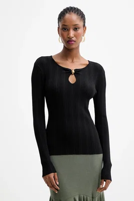 Halenka Marciano Guess KATHLEEN dámská, černá barva, 5YGR29 5875Z