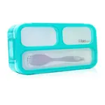 Bblüv Svačinový box Bentö sada Aqua