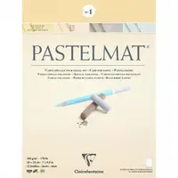 Blok pro pastel Pastelmat 18x24cm jemné odstíny 360g 12 listů