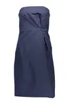 GANT SHORT DRESS WOMAN BLUE