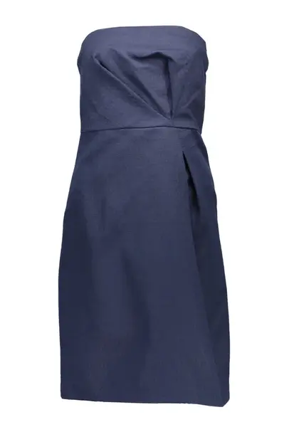 GANT SHORT DRESS WOMAN BLUE