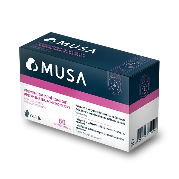 MUSA Premenstruační komfort 60 kapslí