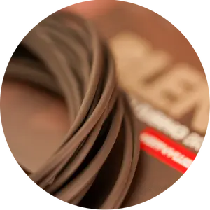 One more cast hadička blend tungsten heavyweight tubing 2x2 m - gravel brown