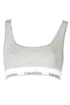 CALVIN KLEIN BALCONY BRA WOMAN GRAY