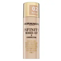 Dermacol Infinity Make-Up & Corrector make-up a korektor 02 Beige 20 g