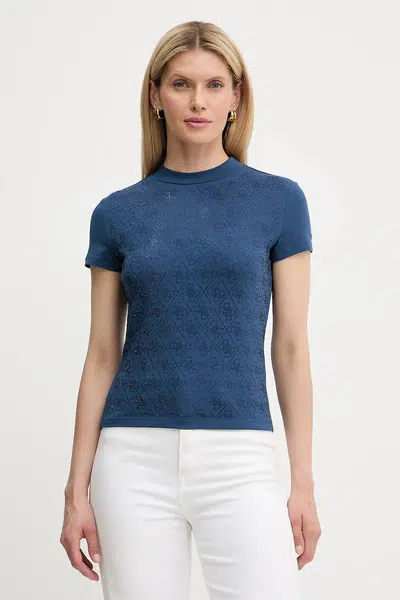 Tričko Guess dámské, černá barva, W4BI26 J1314