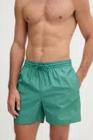 Plavkové šortky Calvin Klein zelená barva, LV00N61109