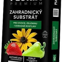 Zahradnický substrát FLORIA 40l - BLACK