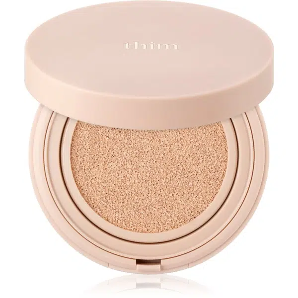thim Luminous Skin Cushion dlouhotrvající make-up v houbičce pro rozjasnění a hydrataci odstín 19 Porcelain 15 g
