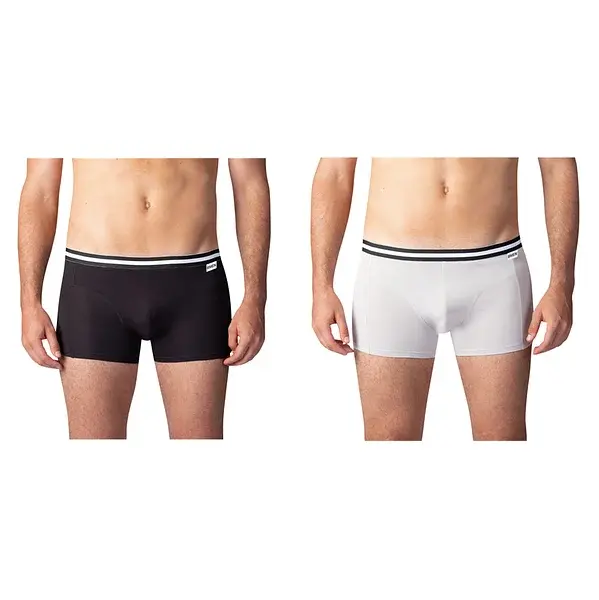 Bellinda 
COTTON STRETCH BOXER 2x - Double pack of cotton boxer shorts - black - grey