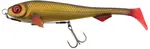 Fox rage gumová nástraha super slick shad loaded uv golden prey - 18 cm