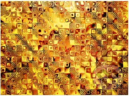 Gold Mosaïc - puzzle z kategorie Umělecké